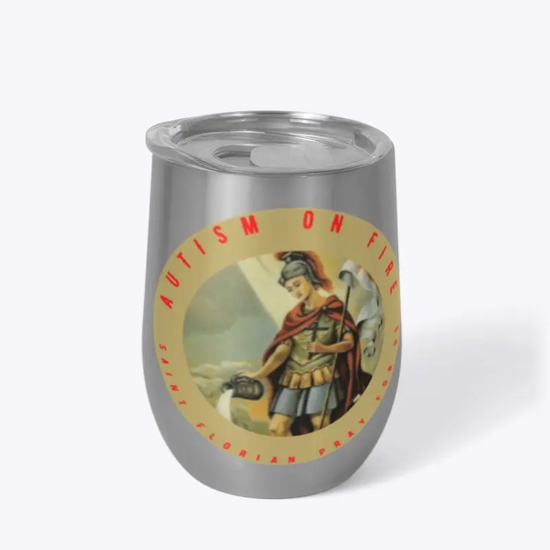 Saint Florian Wine Tumbler