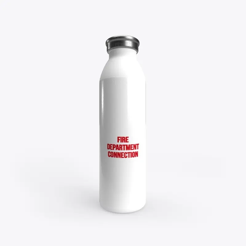 Fire Dept Connection Water Bottle